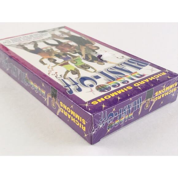 Richard Simmons Disco Blast-Off VHS - RARE! New In Original Packaging - Picture 6 of 6